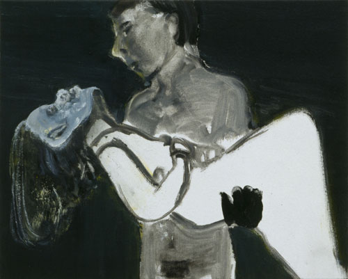 Marlene Dumas. The Image as Burden, 1993. Private collection, Belgium. © Marlene Dumas. Photograph: Peter Cox.