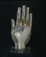 Hand reliquary, 1250-1300. Courtesy Victoria and Albert Museum.