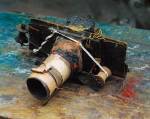 Miroslav Tichy’s Homemade Camera. Courtesy Foundation Tichy Ocean. Photograph © Roman Buxbaum, 1987.