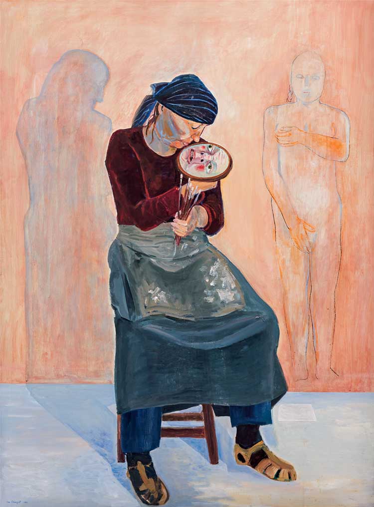 Lena Cronqvist, Mirroring, 1982. The Tangen Collection.