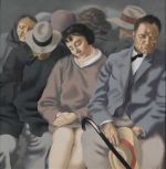 Eduard Ole. Passengers (Reisijad),1929. Art Museum of Estonia. Photo: Stanislav Stepaško.