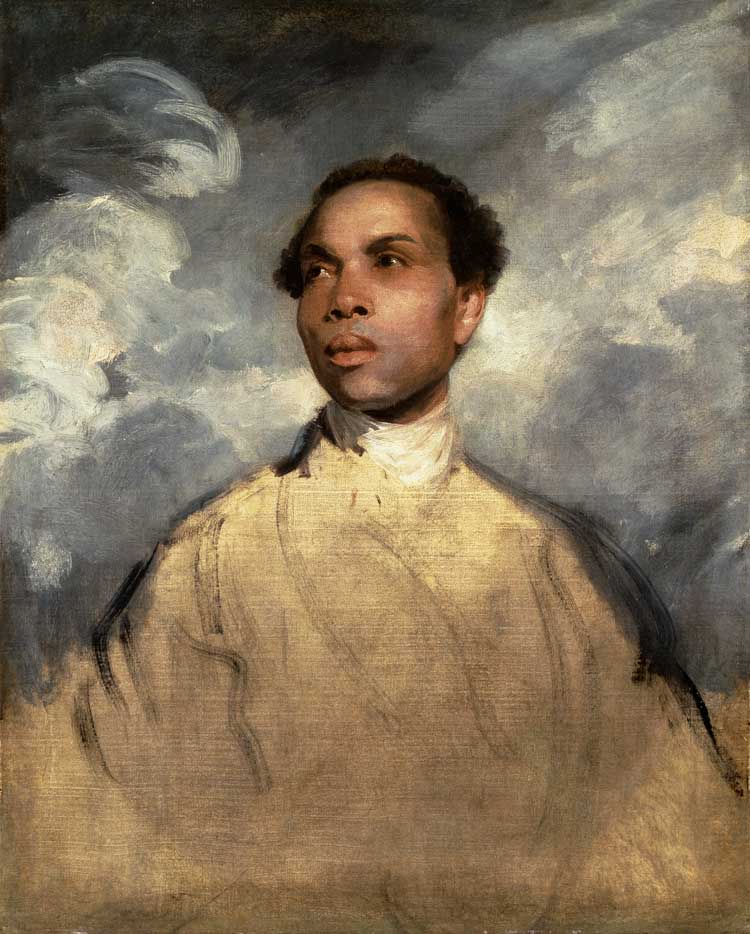 Sir Joshua Reynolds PRA, Portrait of a Man, probably Francis Barber, c1770. Oil on canvas, 78.7 x 63.8 cm. The Menil Collection, Houston. Photo © Hickey-Robertson, Houston.