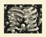 Maurits Cornelis Escher. Bond of Union, 1956. Lithograph, 25.3 x 33.9 cm. Vincolo d’unione. Collezione M.C. Escher Foundation, Paesi Bassi. All M.C. Escher works © 2023 The M.C. Escher Company. All rights reserved.