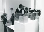 School groups at the Eva Hesse exhibition, 4 May – 17 June 1979, Whitechapel Gallery. Whitechapel Gallery Archive.