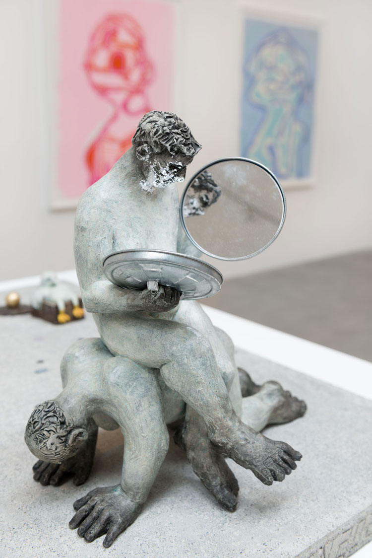 Nicole Eisenman, Procession Maquette, 2020 (detail). Photo courtesy Hauser & Wirth.