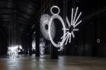 Cerith Wyn Evans. “….the Illuminating Gas”, exhibition view at Pirelli HangarBicocca, Milan, 2019. Courtesy of the artist and Pirelli HangarBicocca, Milan. Photo: Agostina Osio.