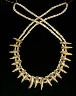 Necklace with claw shaped beads, Zenu, gold alloy, 200BC-AD1000. Copyright Museo del Oro, Banco de la Republica, Colombia.