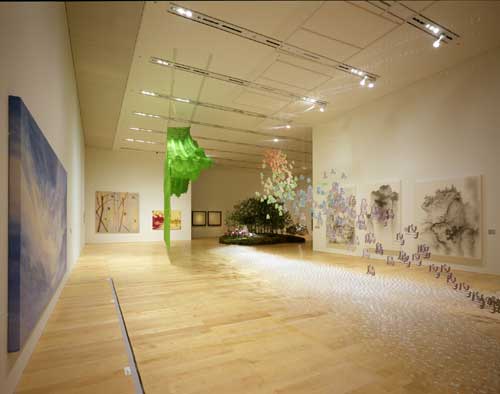 <i>Installation view: The Elegance of Silence: Contemporary Art From 
        East Asia (Gallery 6)</i>. Photo: Kioku Keizo. Photo courtesy: Mori Art 
        Museum