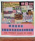 Tracey Emin. Hotel International, 1993. Appliqué blanket, 260 x 240. © The Artist