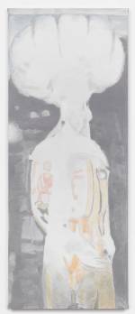 Luc Tuymans. Gilles de Binche, 2004. Oil on canvas, 191.5 x 76.5 cm. Private Collection. Photograph courtesy of David Zwirner, New York/London and Zeno X Gallery, Antwerp / © Courtesy Studio Luc Tuymans.