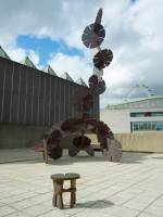 Ernesto Neto. <em>The Edges of the World,</em> 2010 (Exterior view 2). Installation at Hayward Gallery, London. Photograph: Steve White.