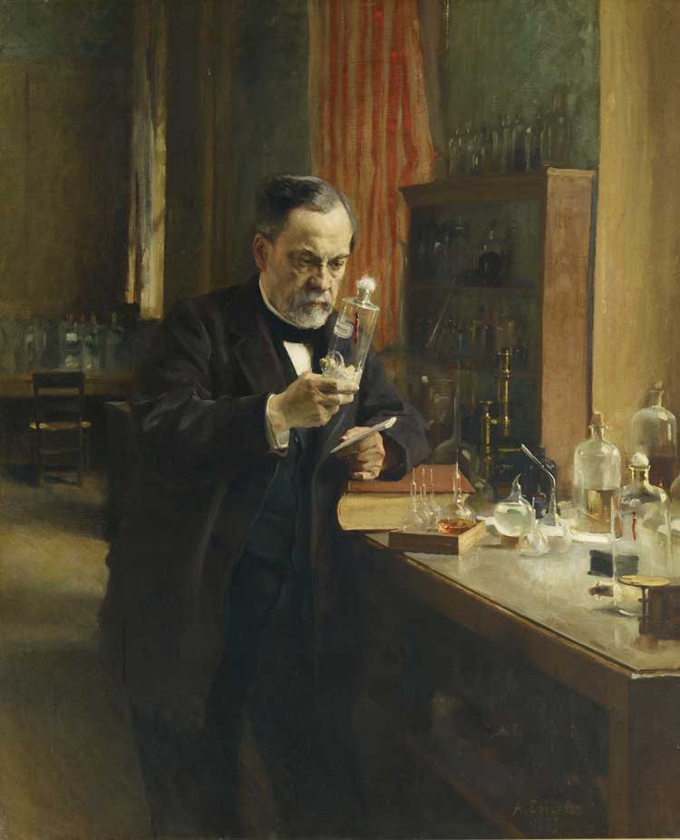 Albert Edelfelt, Portrait de Louis Pasteur, 1885. Oil on canvas. Musée d’Orsay, Paris. Photo © RMN-Grand Palais (Musée d’Orsay) / Martine Beck-Coppola.