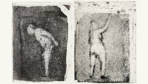 Peter Freeth’s atmospheric etchings speak of mortality and human frailty with a poignant nod to the impact Parkinson’s disease has had on his life