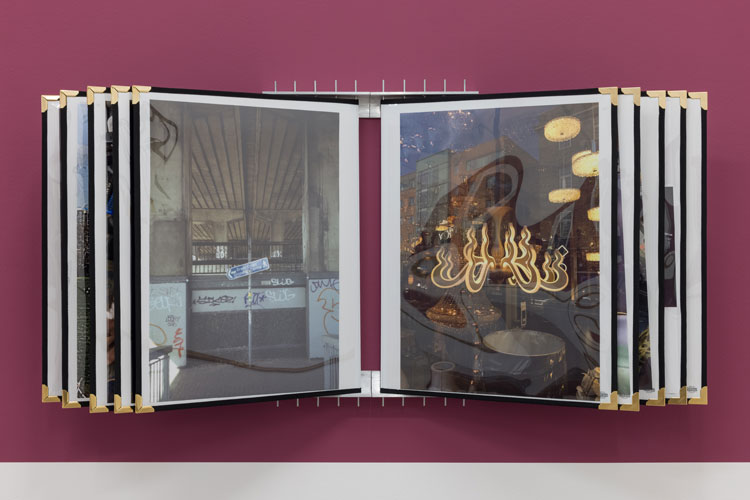 Adam Farah: What I’ve Learned from You and Myself (Peak Momentations/Inside My Velvet Rope Mix), installation view, Camden Art Centre, London, 10 September – 23 December 2021. Photo: Rob Harris.