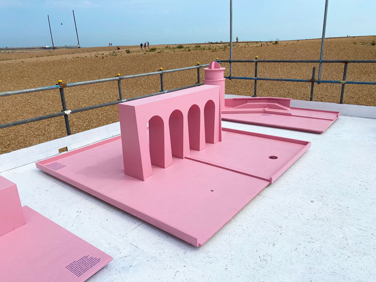 genuinefake. Fortune Here, Folkestone Triennial 2021. Photo: Martin Kennedy.