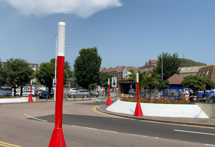 Christopher Houghton Budd, Forgiving Light. Folkestone Triennial 2021. Photo: Martin Kennedy.