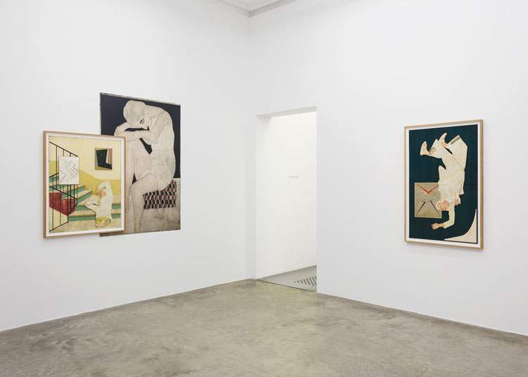 Jens Fänge: Inner Songes, installation view, Galerie Perrotin. Courtesy Galerie.