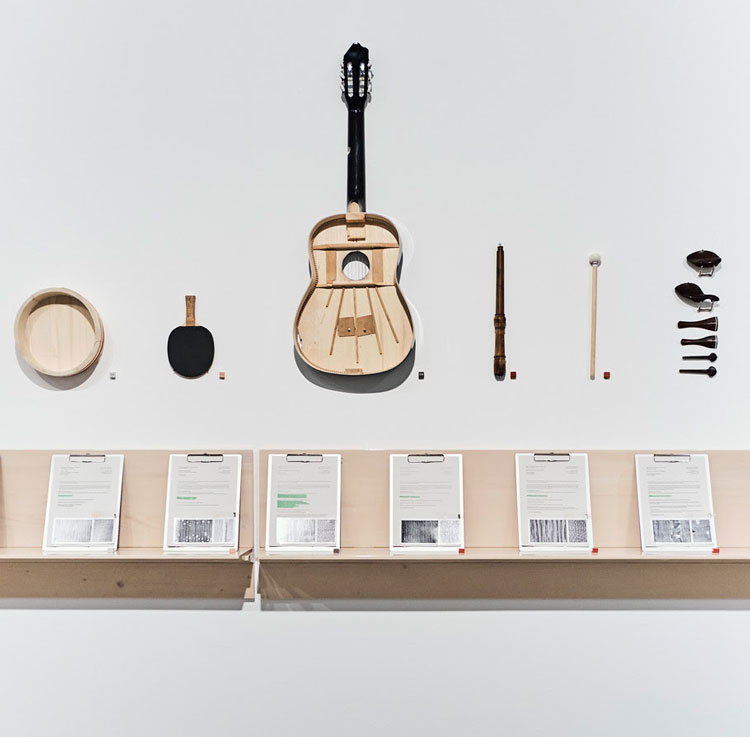 On the Anatomy of Trade, 2020. Formafantasma, Cambio, installation view, Serpentine Sackler Gallery, London, 4 March – 17 May 2020. Photo courtesy Formafantasma.