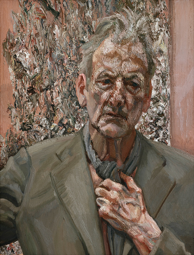 Lucian Freud. Self-portrait, Reflection, 2002. Oil on canvas, 66 x 50.8 cm. Private collection. © The Lucian Freud Archive / Bridgeman Images.