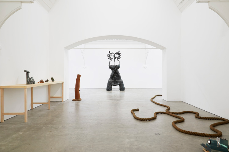 Barry Flanagan, installation view, Ikon, 2019. Courtesy The Estate of Barry Flanagan and Ikon.