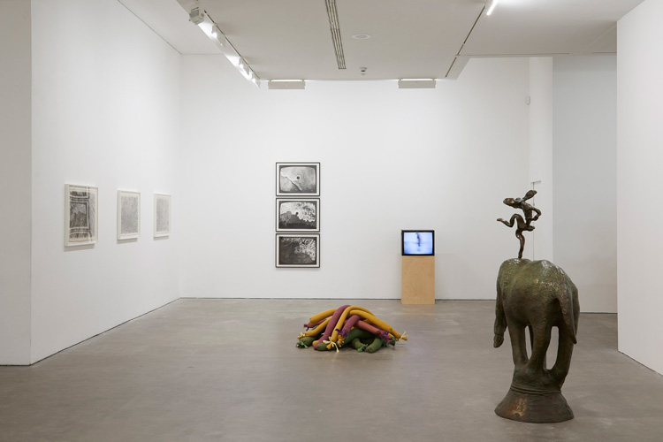 Barry Flanagan, installation view, Ikon, 2019. Courtesy The Estate of Barry Flanagan and Ikon.