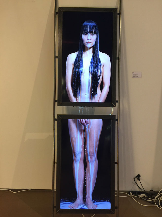 Marck. Azumi, 2015. Video sculpture. Photograph: Jill Spalding.