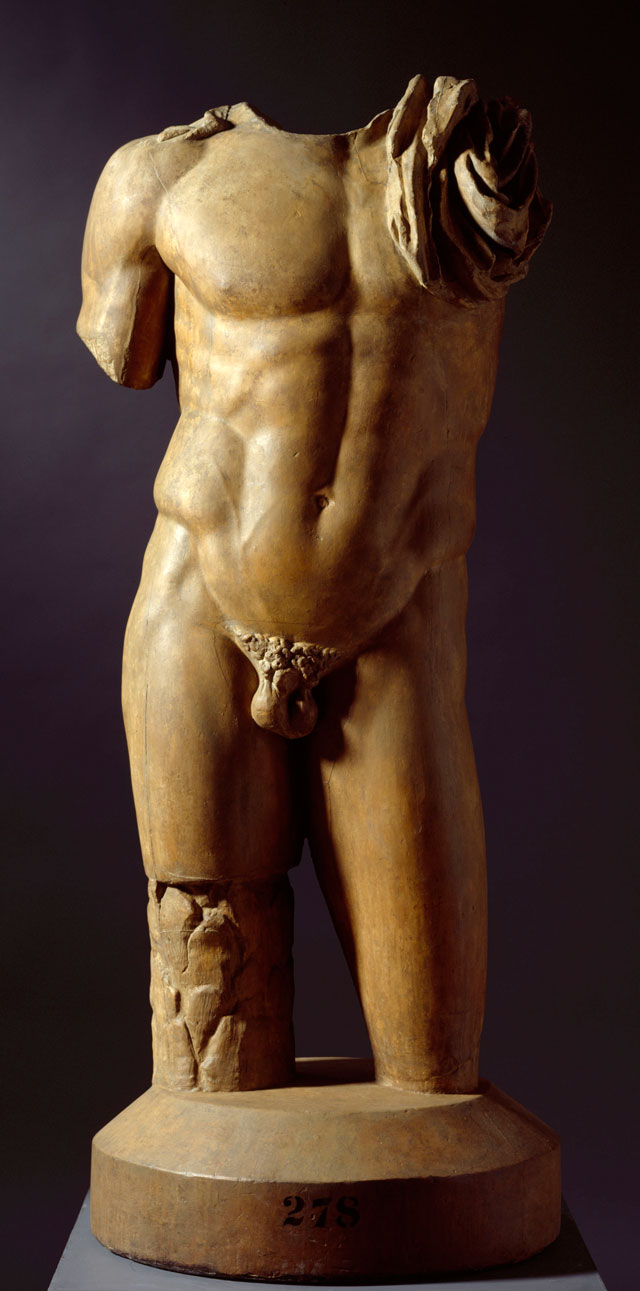 Male torso, 19th century. Plaster cast, 140 x 67 x 60 cm. Photograph: © Royal Academy of Arts, London.