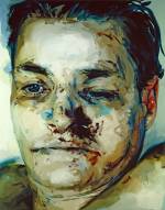 Jenny Saville. Entry, 2004–5. Oil on canvas, 240 x 191 cm. © Jenny Saville. Courtesy the artist and Gagosian.