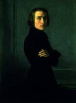 Henri 
            Lehmann. Portrait of Franz Liszt, 1839. 113 x 86 cm. © Mairie 
            de paris, Phototheque des Musées de la Ville de Paris.