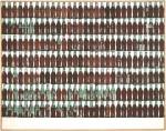 Andy Warhol. <em>210 Coca-Cola Bottles,</em> 1962. Silkscreen ink, acrylic, and pencil on linen, 209.6 x 266.7 cm. Daros Collection, Switzerland. © 2007 Pro Litteris, CH-8033 Zürich
