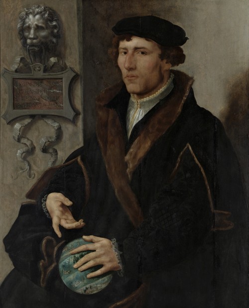 Marteen van Heemskerck. Portrait of Reinerus Frisius Gemma, c1540-45. Oil on panel. Museum Boijmans van Beuningen.