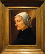 Marteen van Heemskerck. Portrait of an elderly woman, c1530. Oil on panel. Private collection.
