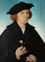 Joos van Cleve. Self portrait c1519. Oil on panel. Museo Thyssen-Bornemisza, Madrid.