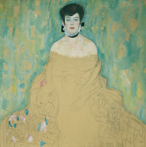 Gustav Klimt. Portrait of Amalie Zuckerkandl, 1917-18. Oil on canvas, 128 x 128 cm. © Belvedere, Vienna. Donated by Vita and Gustav Künstler.