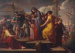Gavin Hamilton. Agrippina Landing at Brindisium with the Ashes of Germanicus, 1765-72. Oil paint on canvas, 182.5 x 256 cm. Tate.