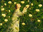 Helen Flockhart. Magnolia Grandiflora, 2010. Oil on canvas, 79 x 100 cm. © Helen Flockhart.