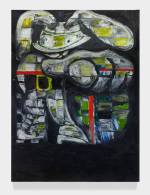 Gerasimos Floratos. International Taxi Boy, 2016. Oil and acrylic on canvas, 213.6 x 152.4 (84 x 60 in). Photograph: Martin Parsekian. Courtesy: the artist and Pilar Corrias Gallery, London.