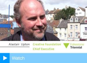 Alastair Upton, chief executive of The Creative Foundation, Folkestone.