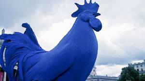 Katharina Fritsch. Hahn/Cock, 2013. Fourth Plinth, Trafalgar Square, London. © Studio International.