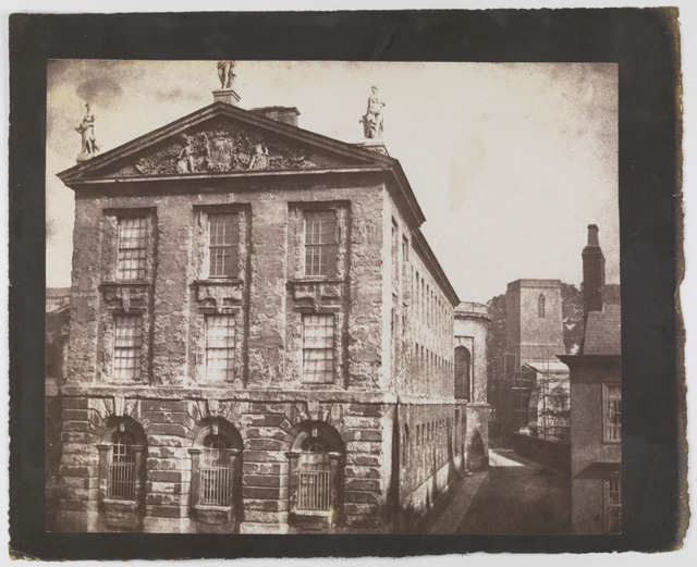 William Henry Fox Talbot. Part of Queen's College, Oxford, 4 September 1843. © National Media Museum, Bradford / Science & Society Picture Library.