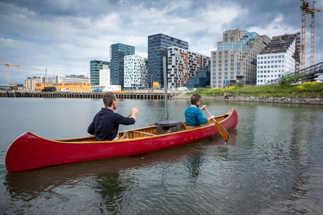 Flatbread Society Boat Oven 2, 2013. Photograph: Max McClure.