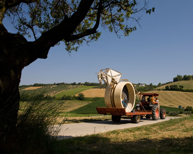 This is Not a Trojan Horse (in transit), 2010. Photograph: Daniela d’Arielli.