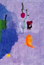 Helen Frankenthaler. Eve, 1995, Acrylic on Paper, 75 x 50 in. Image courtesy of The Royal Scottish Academy.