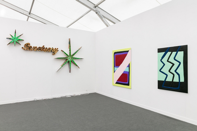 Sadie Benning’s installation at Susanne Vielmetter Los Angeles Projects. Courtesy Frieze New York.