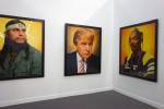 Andres Serrano. America (Cheneke Nanaoxi, Mexican Migrant Worker 2002, Donald Trump 2004, Snoop Dogg 2002,) Cibachrome prints, 45 ¼ x 37 5/8 in. Photograph: Miguel Benavides