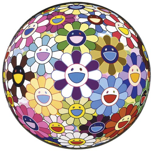 Takashi Murakami. <em>Flower Ball (3-D) Kindergarten</em>, 2007. Courtesy of the Gagosian Gallery, London