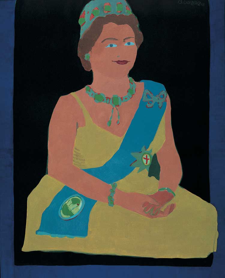 Beatriz González, África adios (Goodbye Africa), 1968. Alonso Garcés Galería, Bogotá. © Beatriz González. Courtesy the artist. Photo: Juan Rodríguez Varón.