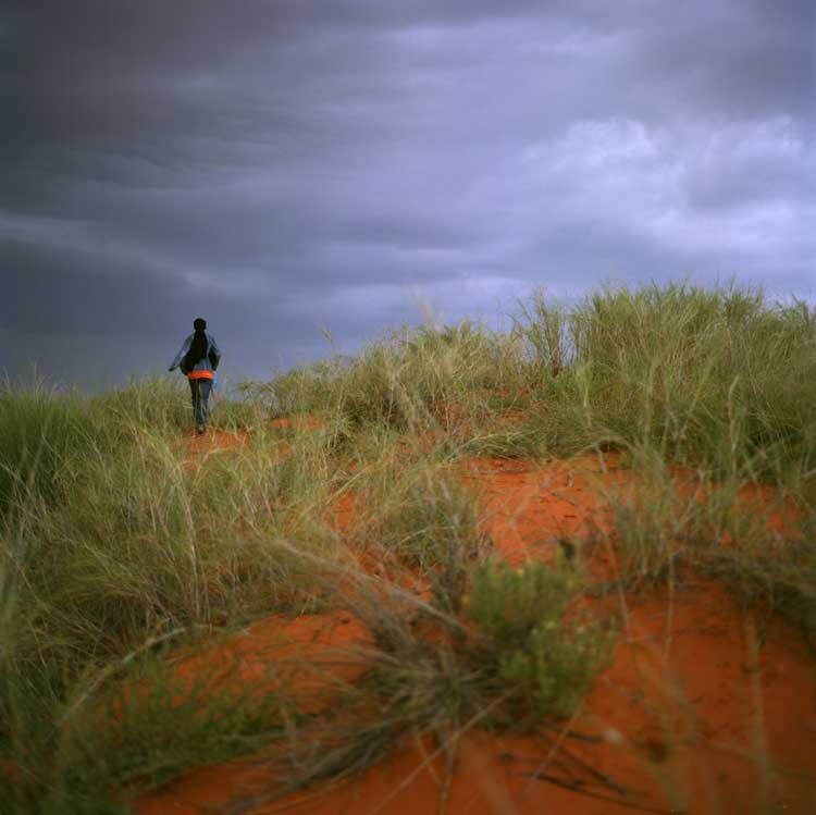 Joy Gregory, Kalahari (Magdalena Runs), 2005-10. C-type print. © Joy Gregory.