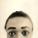 Joy Gregory, Autoportrait, 1989-90. Silver Gelatin Lith Print. © Joy Gregory/ Courtesy the artist and DACS.