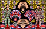 Gilbert & George. Metalepsy, 2008. Mixed media, 150 x 237 13/16 in. (381 x 604 cm). © Gilbert & George. Courtesy White Cube.